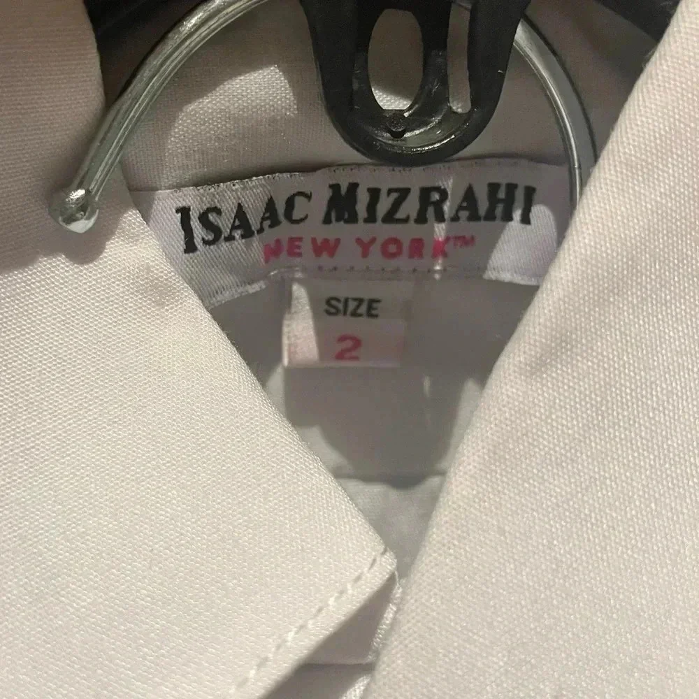 NWT Issac Mizrahi 4PC Red Velvet Vest, Dress Pants, Dress Shirt and Bow tie 2